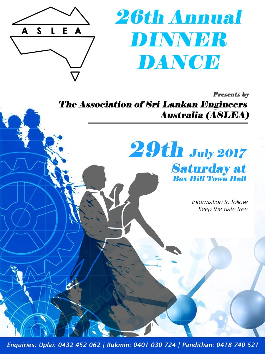 ASLEA dinner dance 2017