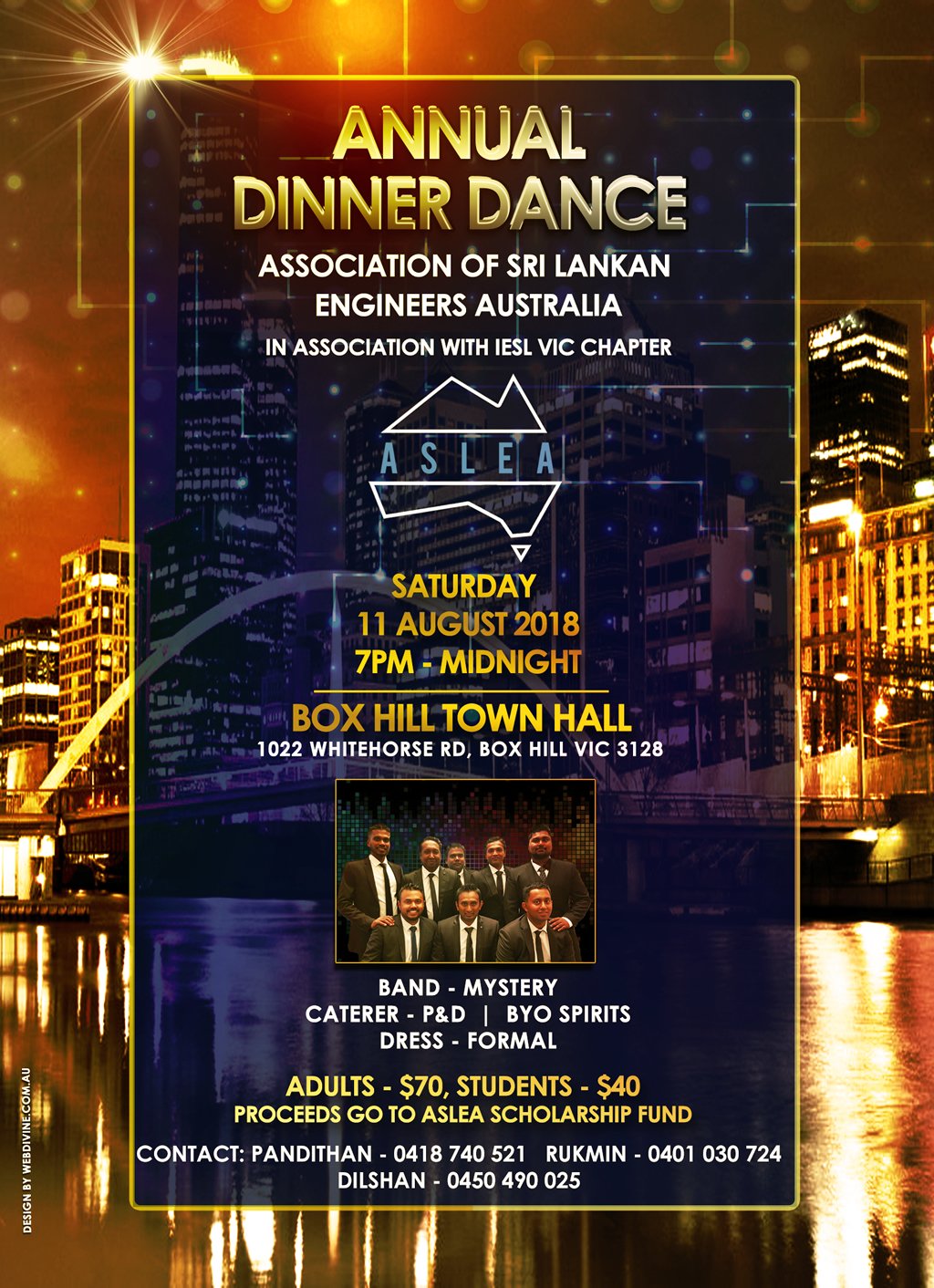 ASLEA ANNUAL DINNER DANCE 2018