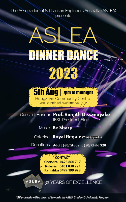 ASLEA Dinner Dance 2023